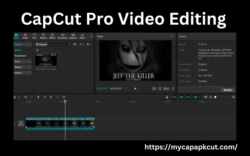 CapCut Pro Video Editing